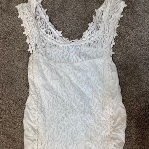 Beautiful lace tank top!